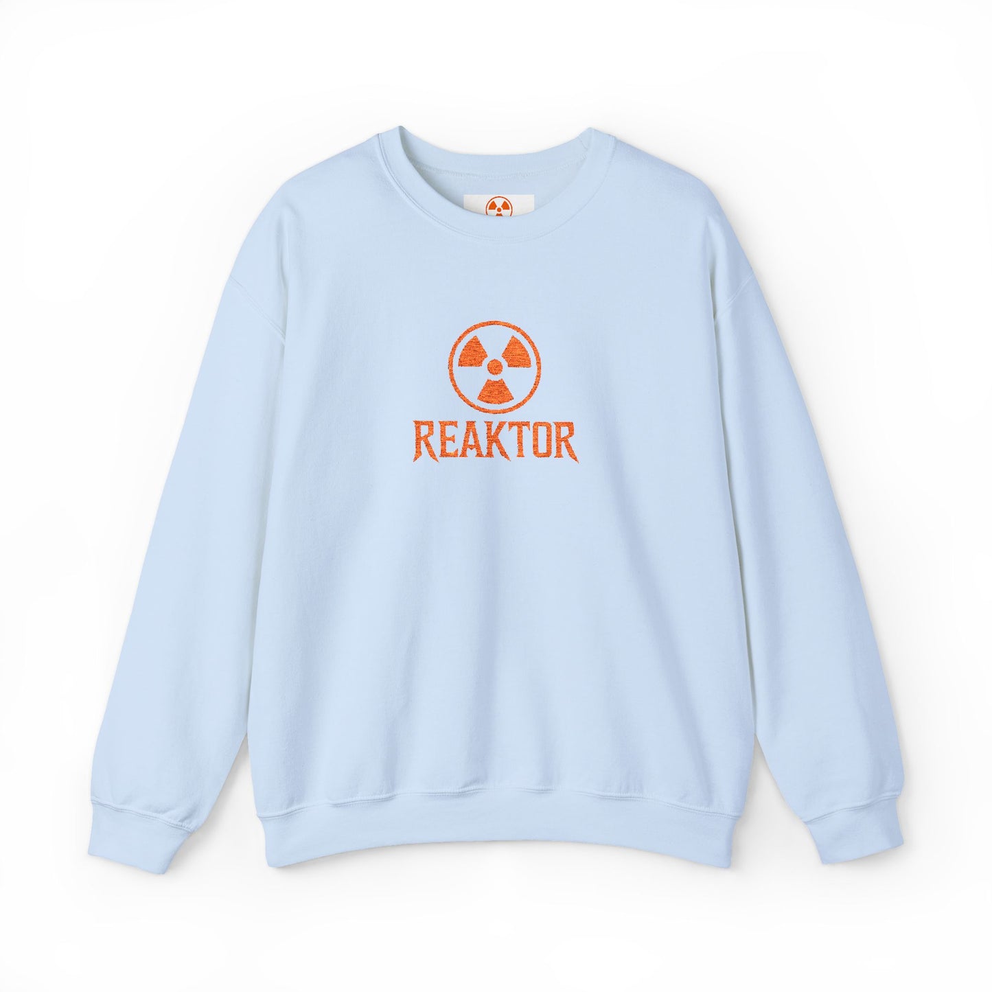 Orange Atomic Emblem Unisex Sweatshirt for Raves