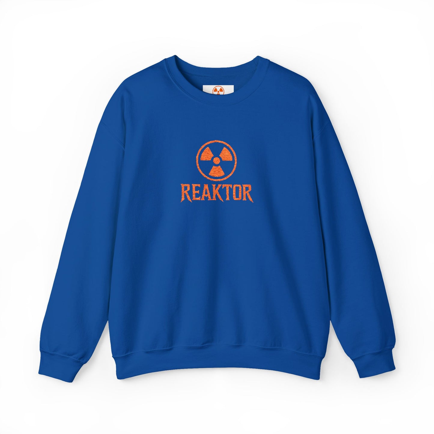 Orange Atomic Emblem Unisex Sweatshirt for Raves