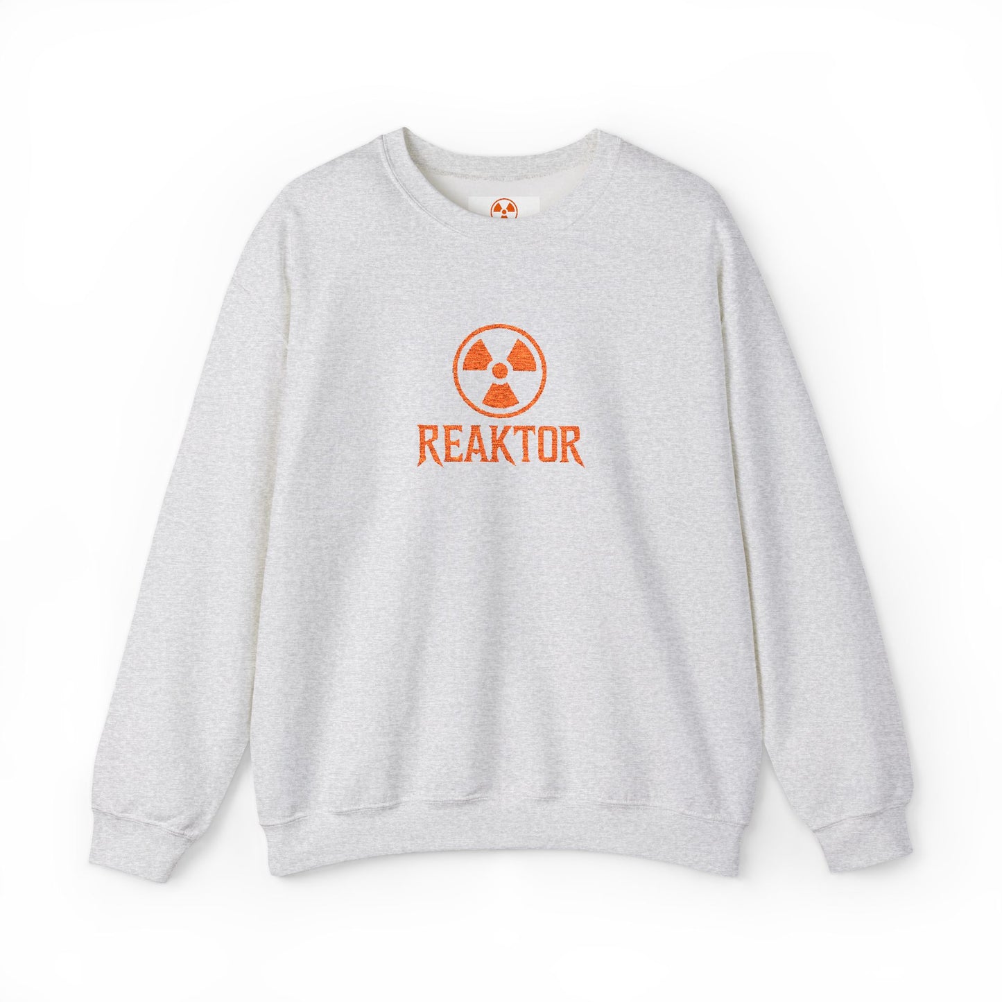 Orange Atomic Emblem Unisex Sweatshirt for Raves