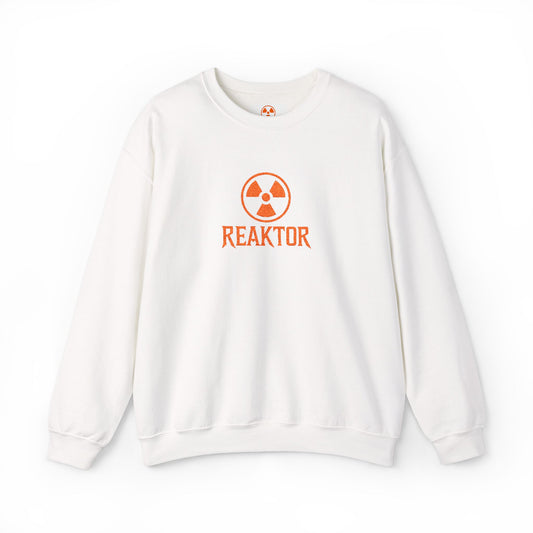 Orange Atomic Emblem Unisex Sweatshirt for Raves
