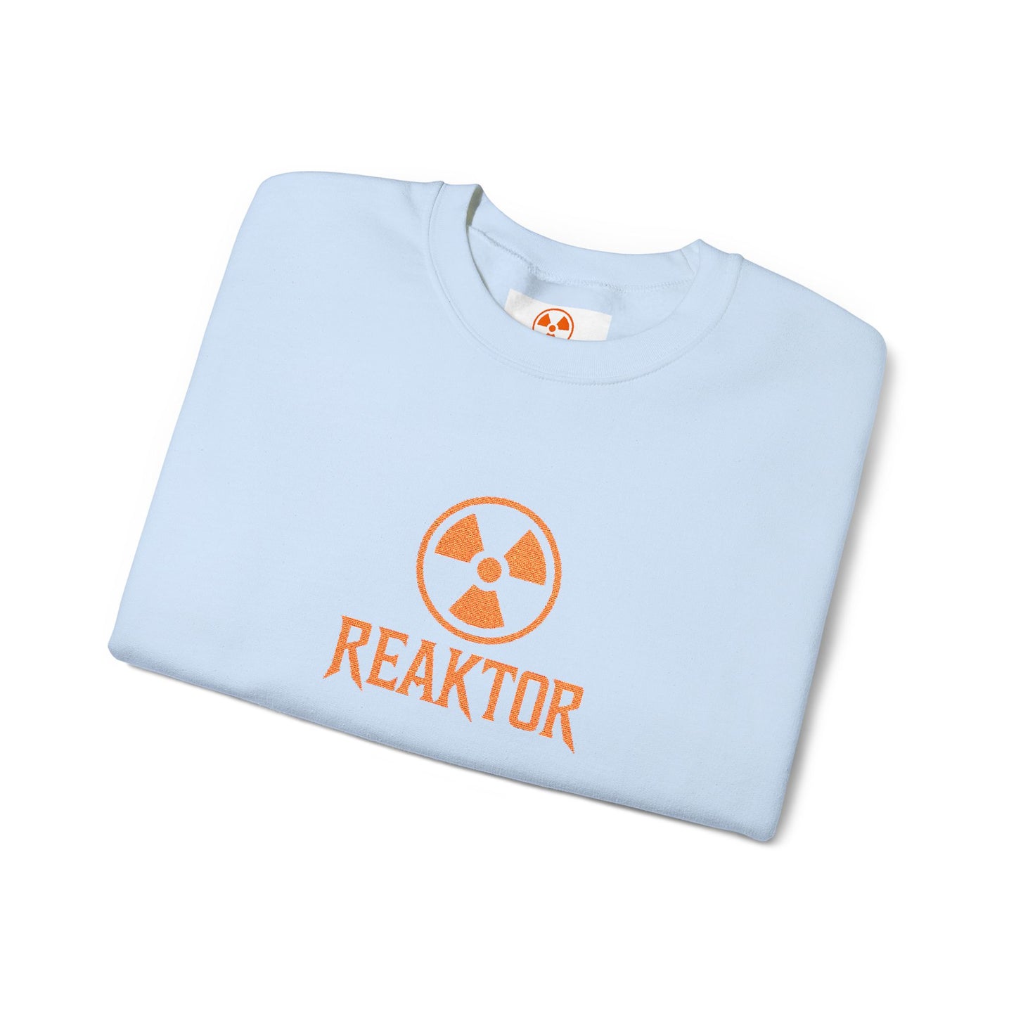 Orange Atomic Emblem Unisex Sweatshirt for Raves