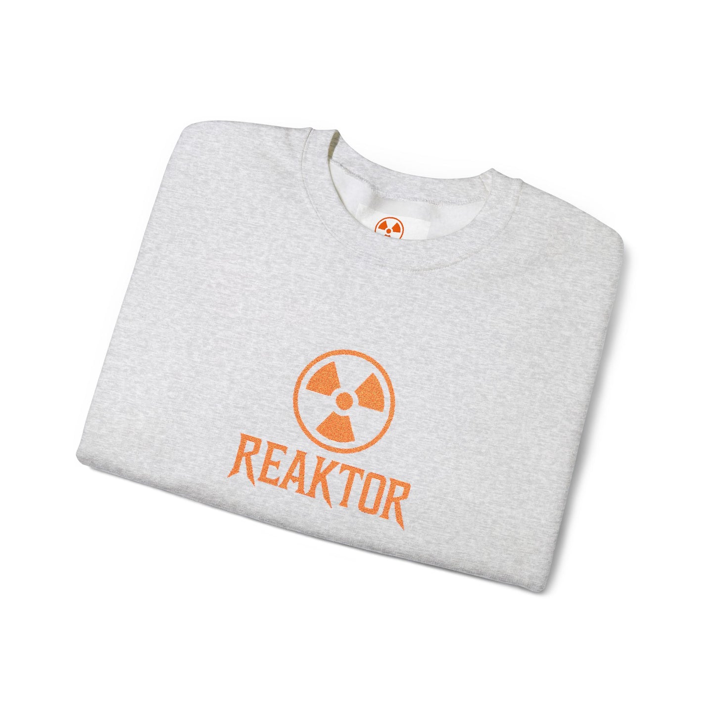 Orange Atomic Emblem Unisex Sweatshirt for Raves
